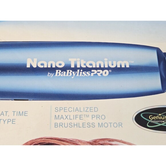 BaBylissPRO Nano Titanium MiraCurl Professional Curl Machine Steam Tech NEW - Picture 2 of 10